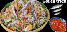 Làm Gỏi Cá Trích