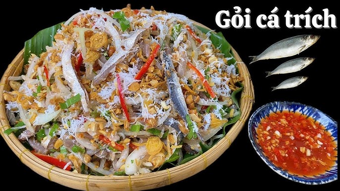 Làm Gỏi Cá Trích