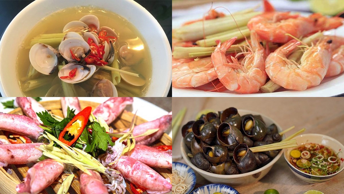 Hải Sản Hấp Sả Ớt