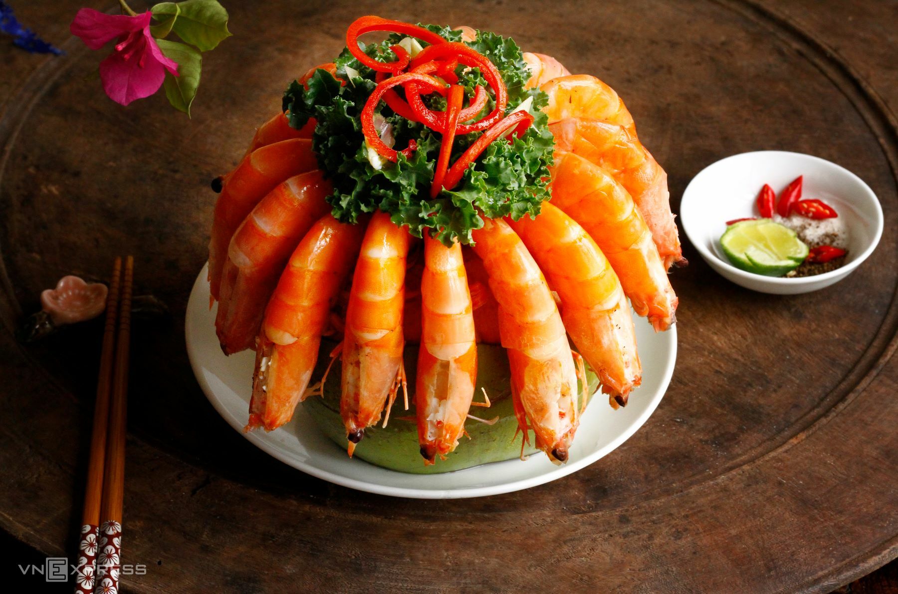 Món Hải Sản Hấp Nước Dừa