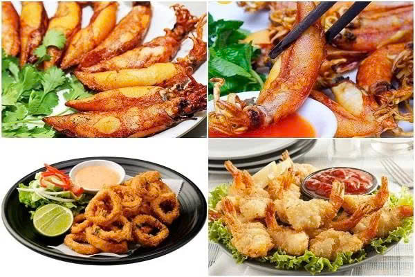 Món Hải Sản Chiên Giòn