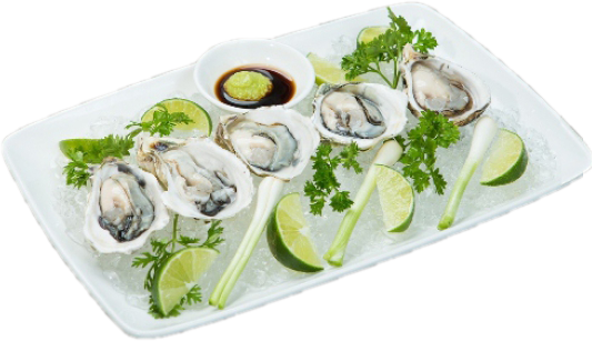 Hàu Sống Ăn Mù Tạt