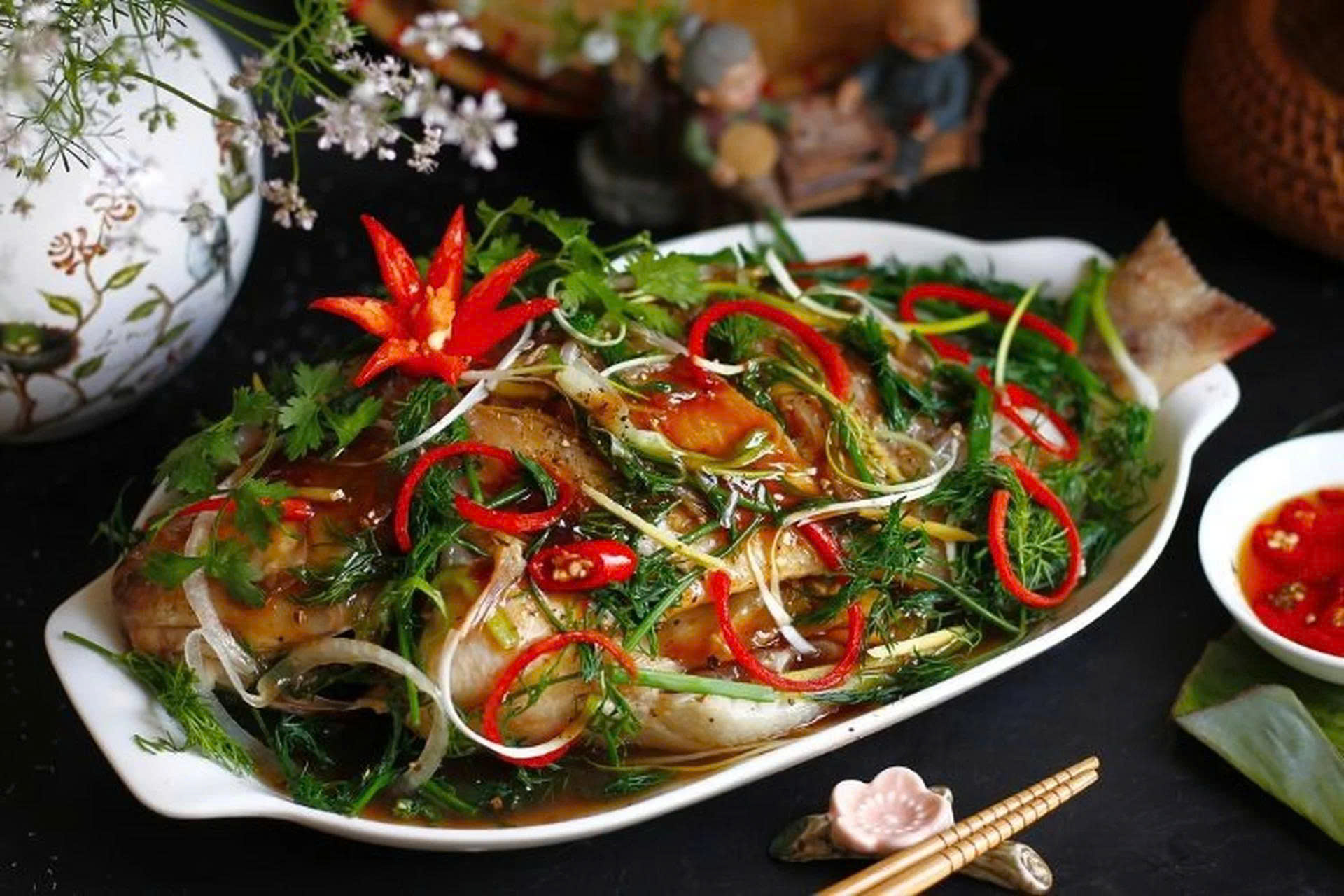 Cá Hấp Xì Dầu